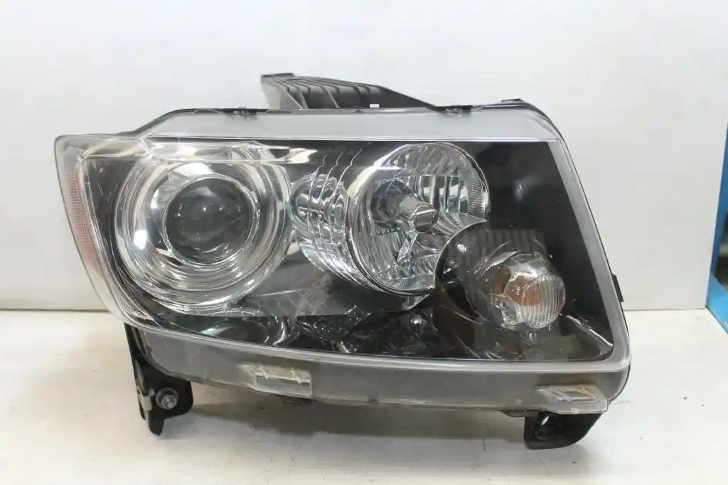 Used Jeep, Compass Right Headlamp Mk, Black Inner Bezel, 07/13-12/16 J45923 2014 – main images - All Good Parts