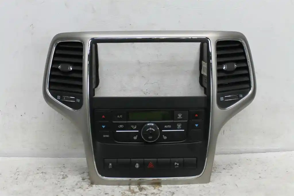 Used Jeep, Grand Cherokee Heater/Ac Controls Dual Zone Climate Control W/ Seat Cooling Type Wk 10/10 03/13 2012 – image 1 - All Good Parts