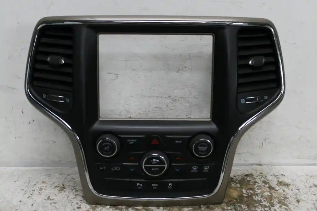 Used Jeep, Grand Cherokee Heater/Ac Controls Heating/Cooling/Stereo Centre Control Unit***Use Stereo/Head Unit*** 04/13 02/22 2014 – image 1 - All Good Parts