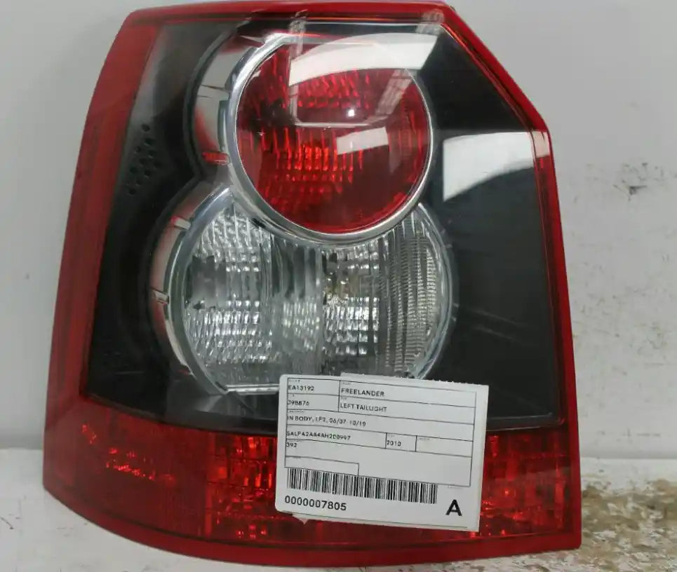 Used Land Rover, Freelander Left Taillight In Body Lf2 06/07 10/10 2010 – image 1 - All Good Parts
