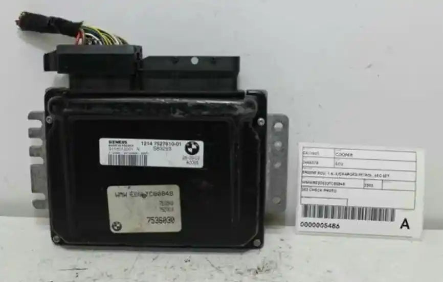 Used MINI, Cooper Ecu 1.6 S/Charged Petrol Sec Set (Ecu/Imm/Reader/Key) R50/R52/R53 04/01 06/08 2003 – image 1 - All Good Parts