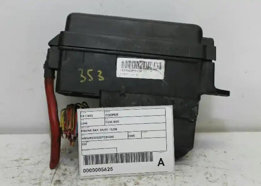 Used MINI, Cooper Fuse Box 04/01 12/08 2005 – image 1 - All Good Parts