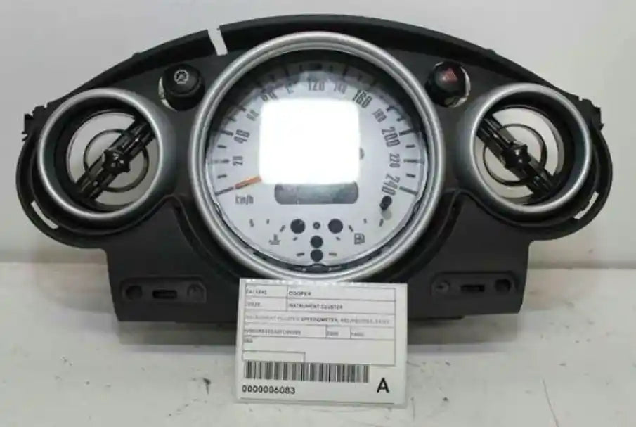Used MINI, Cooper Instrument Cluster Instrument Cluster Speedometer R50/R52/R53 04/01 06/08 2005 – image 1 - All Good Parts