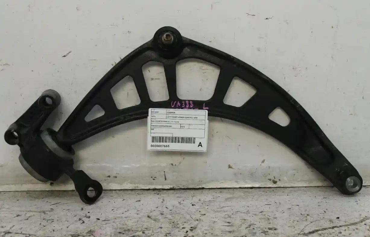 Used MINI, Cooper Left Front Lower Control Arm R60 Countryman 01/11 12/16 2014 – image 1 - All Good Parts