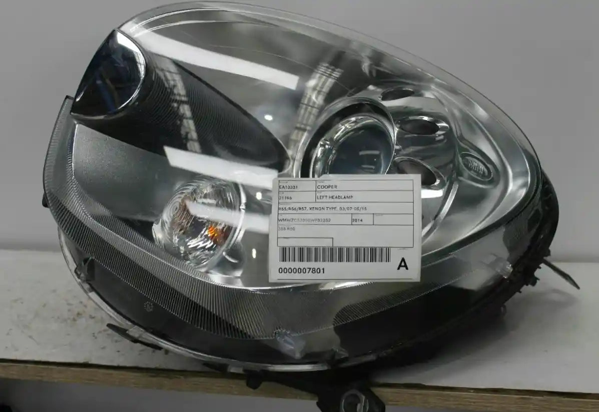 Used MINI, Cooper Left Headlamp R60 Countryman Xenon Adaptive Chrome Insert Type 01/11 12/16 2014 – image 1 - All Good Parts