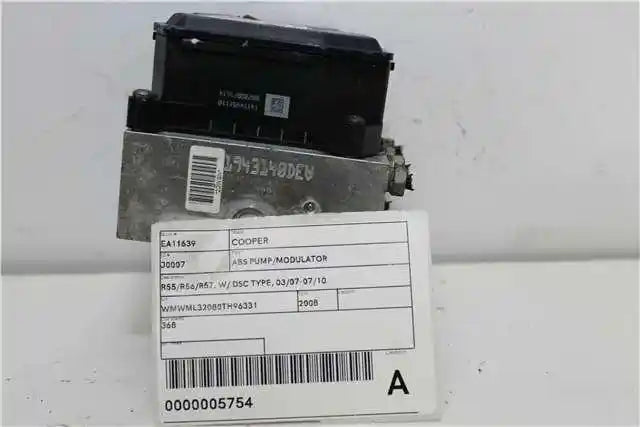 Used MINI, Cooper Abs Pump/Modulator R55/R56/R57 W/ Dsc Type 03/07 07/10 2008 – image 1 - All Good Parts