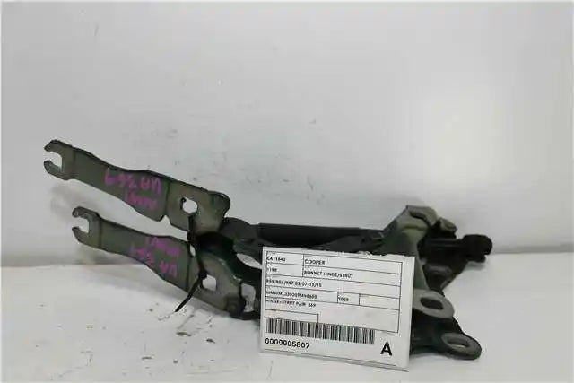 Used MINI, Cooper Bonnet Hinge/Strut R55/R56/R57 03/07 12/15 2008 – image 1 - All Good Parts