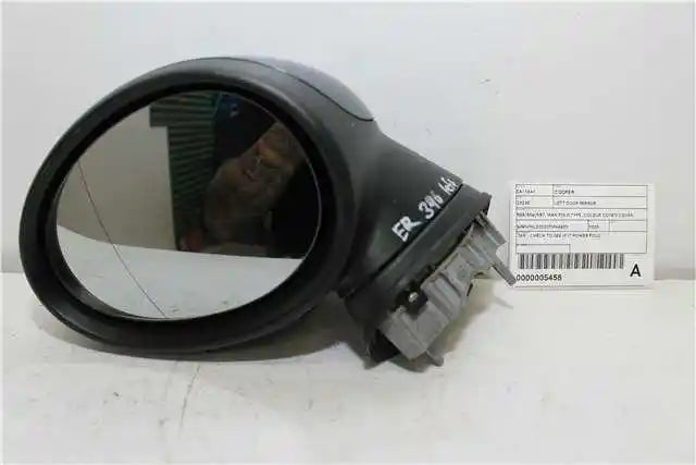 Used MINI, Cooper Left Door Mirror R55/R56/R57 Man Fold Type Colour Coded Cover 03/07 05/15 2008 – image 1 - All Good Parts