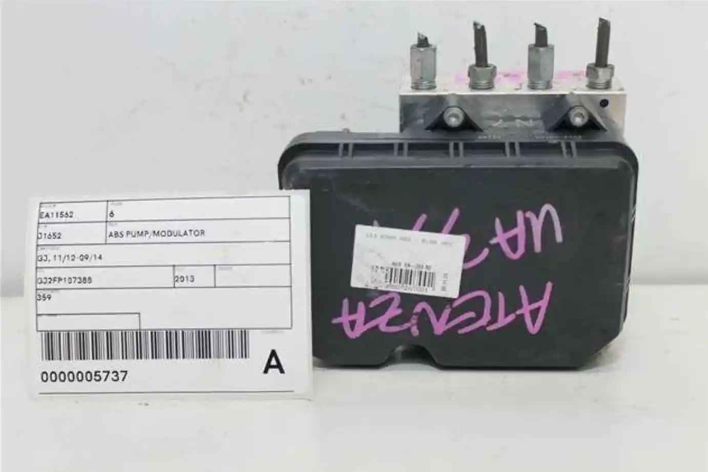 Used Mazda, 6 Abs Pump/Modulator Gj 11/12 09/14 2013 – image 1 - All Good Parts