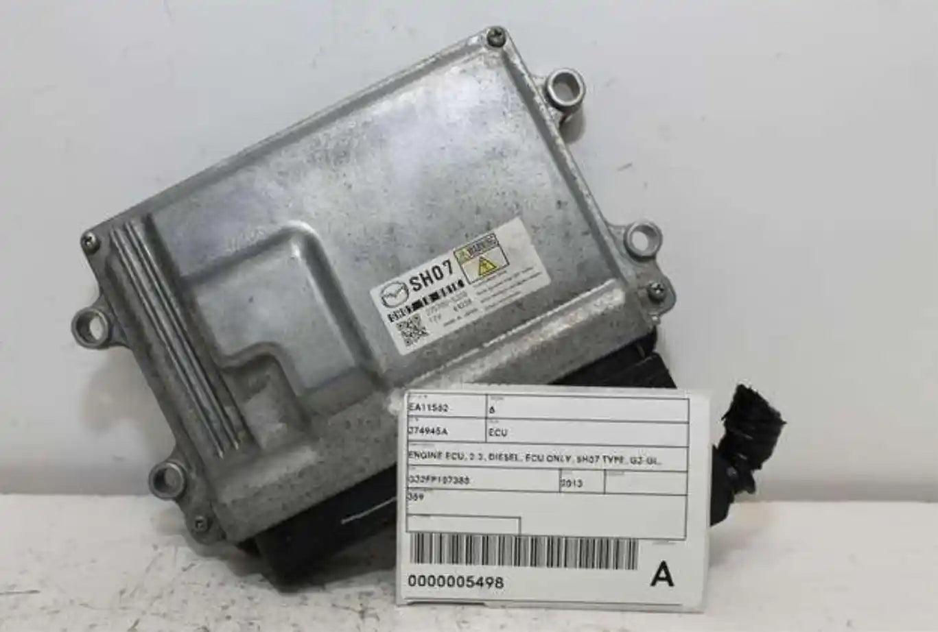 Used Mazda, 6 Ecu 2.2 Diesel Ecu Only Sh07 Type Gj Gl 11/12 02/18 2013 – image 1 - All Good Parts