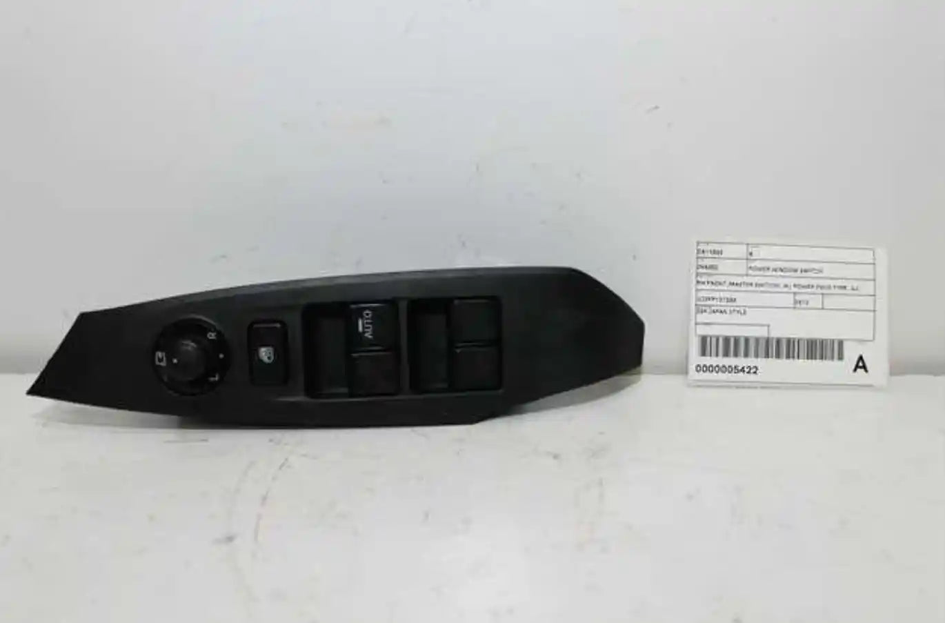 Used Mazda, 6 Power Window Switch Rh Front (Master Switch) W/ Power Fold Type Gj 11/12 06/16 2013 – image 1 - All Good Parts