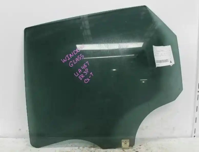 Used Mazda, Cx7 Right Rear Door Window Er Dark Tint 11/06 02/12 2007 – main images - All Good Parts