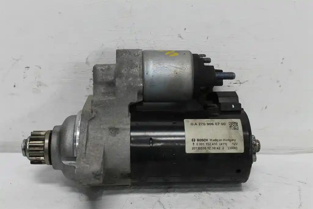 Used Mercedes, B Class Starter Motor Petrol 1.6/2.0 Turbo W246 12/11 02/19 2013 – main images - All Good Parts