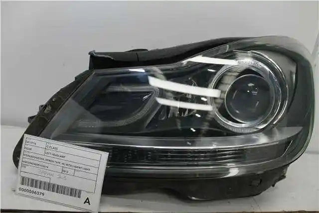 Used Mercedes, C Class Left Headlamp W204/S204/C204 Xenon Type W/ Intelligent Light System 05/11 01/15 2012 – image 1 - All Good Parts