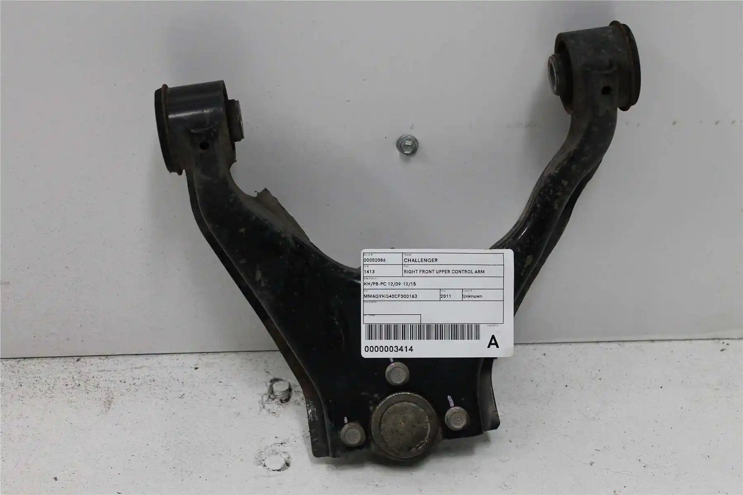 Used Mitsubishi, Challenger Right Front Upper Control Arm Kh/Pb Pc 11/09 12/15 2011 – image 1 - All Good Parts