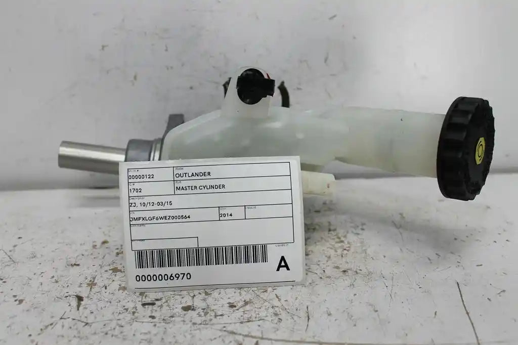 Used Mitsubishi, Outlander Master Cylinder Zj 10/12 03/15 2014 – image 1 - All Good Parts
