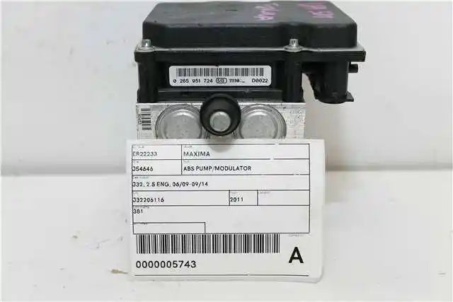 Used Nissan, Maxima Abs Pump/Modulator J32 2.5 Eng 06/09 09/14 2011 – main images - All Good Parts