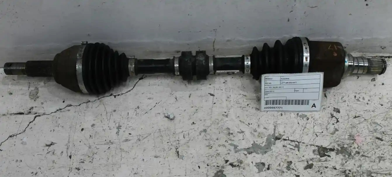 Used Nissan, Maxima Left Driveshaft 2.5 J32 06/09 09/11 2009 – main images - All Good Parts