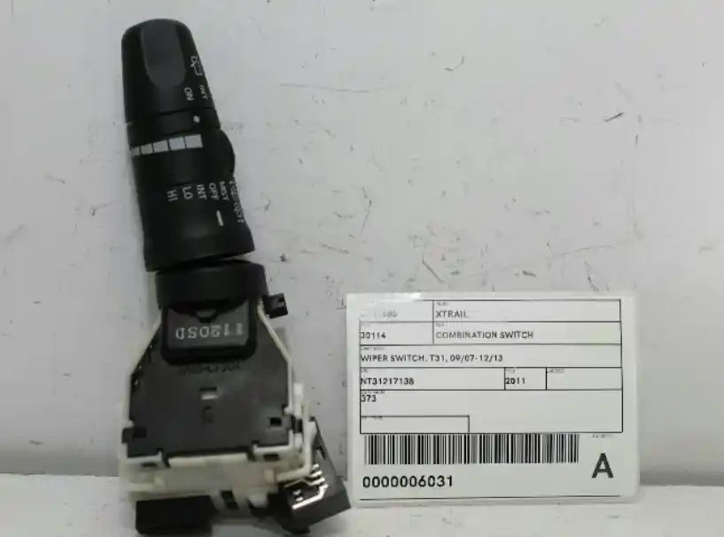 Used Nissan, Xtrail Combination Switch Wiper Switch T31 09/07 12/13 2011 – image 1 - All Good Parts