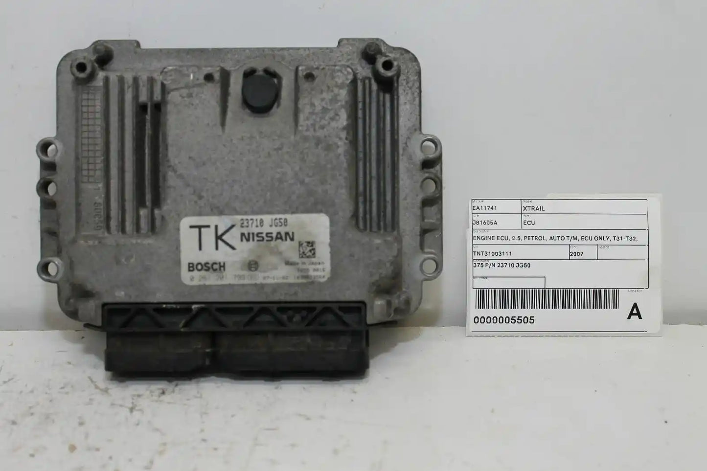 Used Nissan, Xtrail Ecu 2.5 Petrol Auto T/M Ecu Only T31 T32 09/07 07/22 2007 – image 1 - All Good Parts