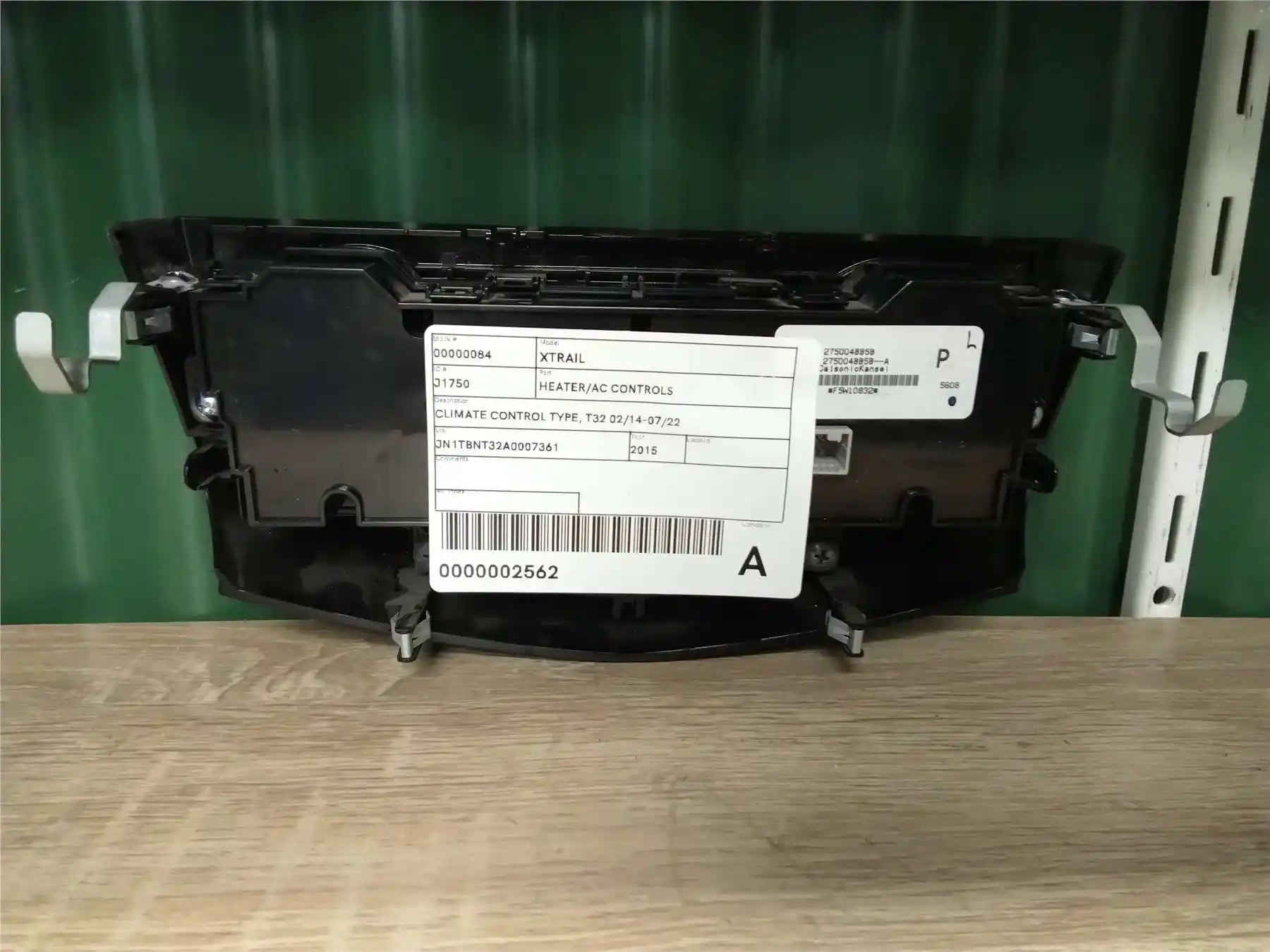 Used Nissan, Xtrail Heater/Ac Controls Non Climate Control Type T32 02/14 07/22 2015 – image 1 - All Good Parts