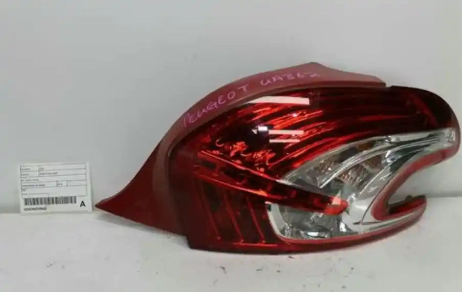 Used Peugeot, 208 Right Taillight A9 10/12 10/15 2013 – image 1 - All Good Parts