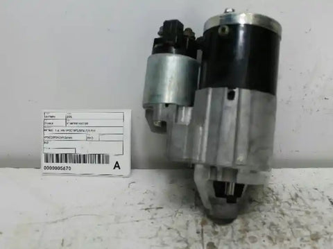 Peugeot, 208 Starter Motor Petrol 1.6 Vin Vf3C*5Fs/5Fu P/N P/N M000T32271/M000T32272 A9 10/12 05/15