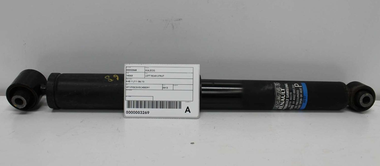Used Renault, Koleos Left Rear Strut H45 11/11 08/13 2013 – image 1 - All Good Parts