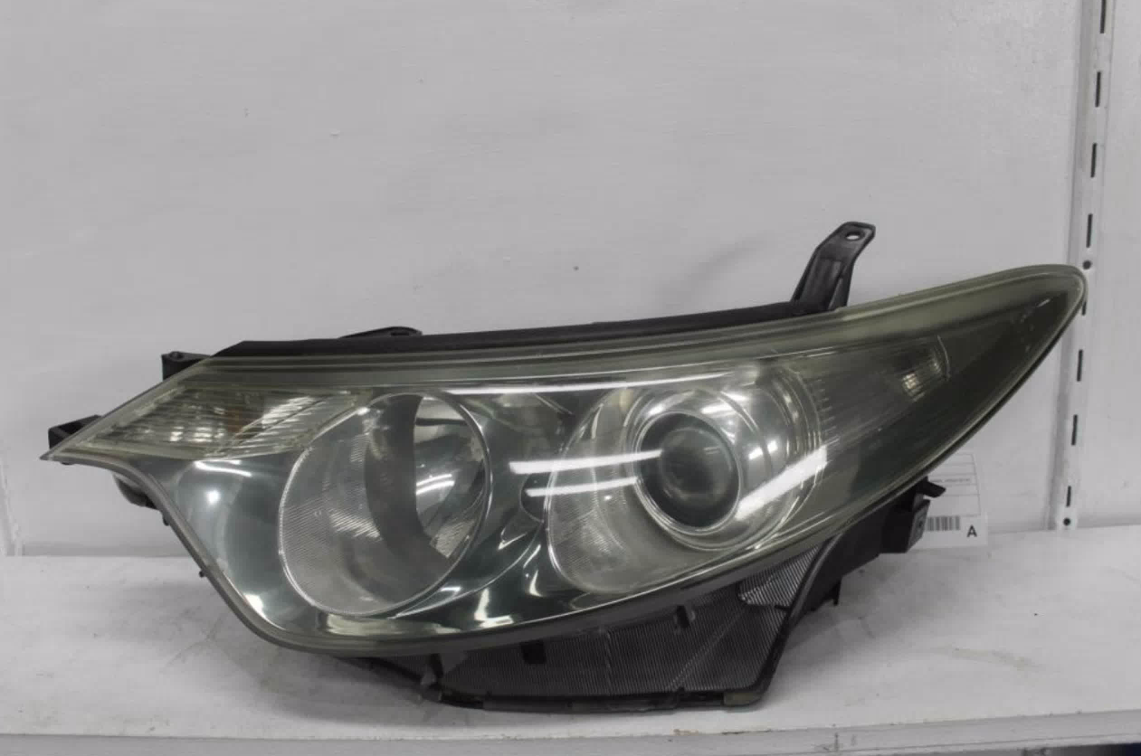 Used Toyota, Estima, Left Headlamp Xr50, Hid Type, Elect Adj, Chrome Inner, Lens# 28192, 05-19 (Import) 2006 – main images - All Good Parts