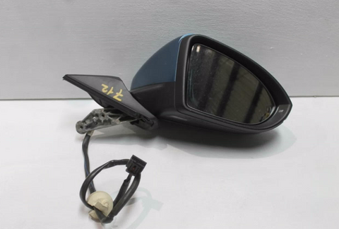 Volkswagen, Golf Right Door Mirror Gen 7, Colour Coded, Power Fold, W/ Memory, Heated, Non Lane Keeping System, (6Xq/7Y0), 11/12-08/20
