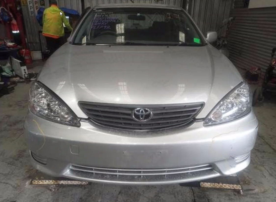 Toyota, Camry Right Rear Door Window Sk36, Green Tint, 08/02-05/06