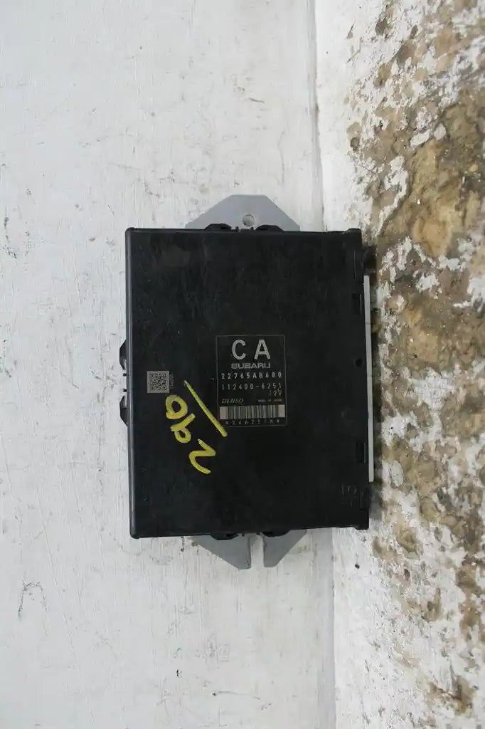 Used Subaru, Forester Ecu 2.5 Fb25 Petrol Ecu Only P/N 22765Ab680 08/10 12/12 2012 – image 1 - All Good Parts