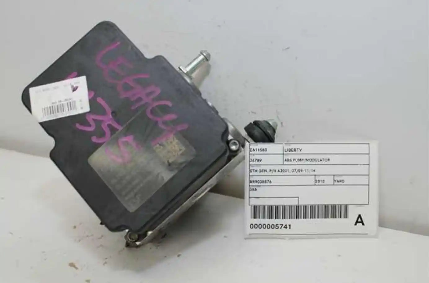 Used Subaru, Liberty Abs Pump/Modulator 5Th Gen P/N Aj021 07/09 11/14 2010 – image 1 - All Good Parts