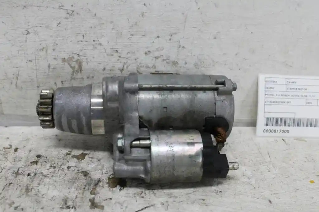 Used Toyota, Camry Starter Motor Petrol 2.4 Bosch Acv40 06/06 11/11 2009 – image 1 - All Good Parts
