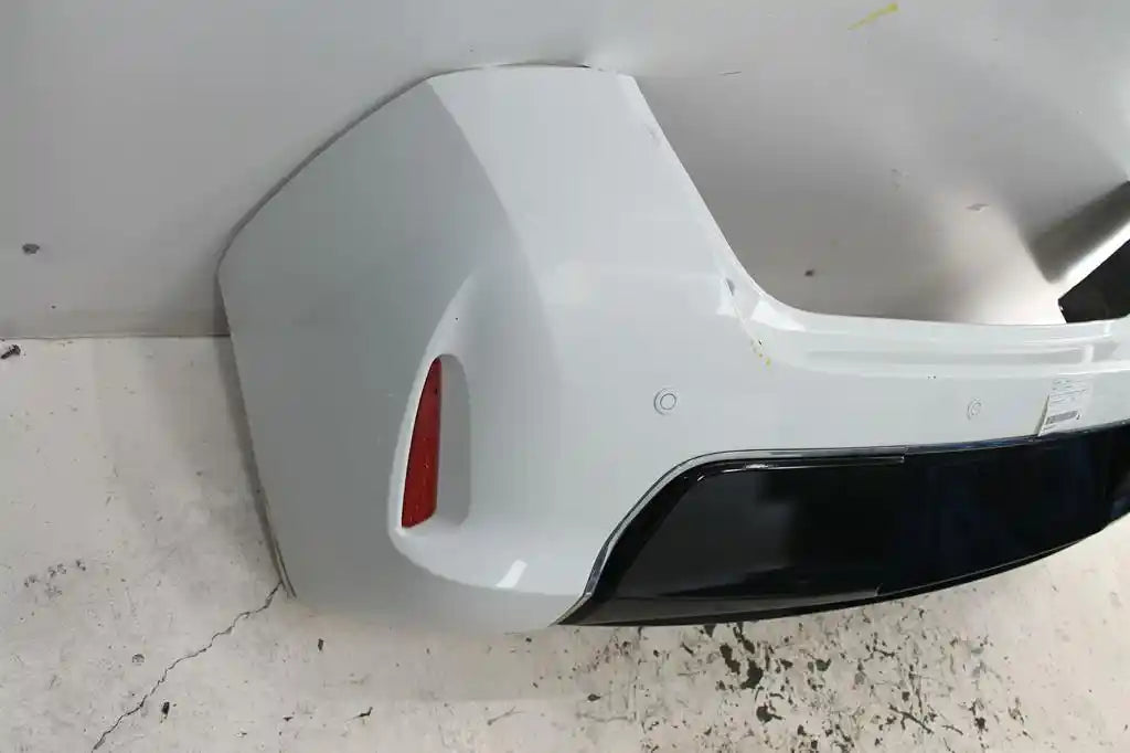 Used Toyota, Corolla Rear Bumper Zre182R Hatch Levin Sx/Zr/Ascent Sport Chrome On Blacked Out Section 10/12 03/15 2014 – image 1 - All Good Parts