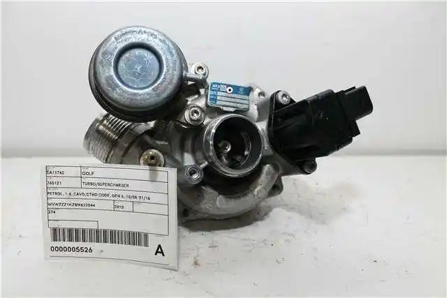 Used Volkswagen, Golf Turbo/Supercharger Petrol 1.4 Cavd/Cthd Code Gen 6 10/08 01/16 2010 – image 1 - All Good Parts