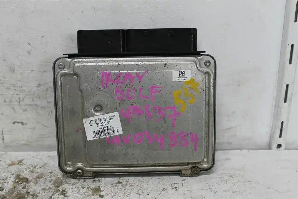 Used Volkswagen, Golf Ecu 1.4 Petrol Cavd Code Ecu Only Gen 6 10/08 01/16 2009 – main images - All Good Parts