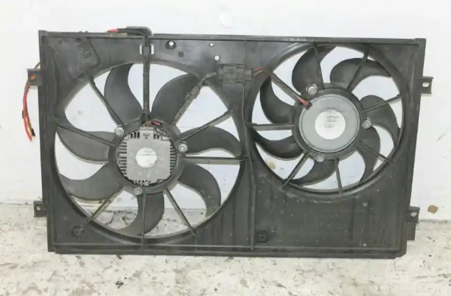 Used Volkswagen, Golf Fan Dual Fan Assy 1.4 Petrol Cavd Code Gen 6 10/08 01/16 2009 – image 1 - All Good Parts