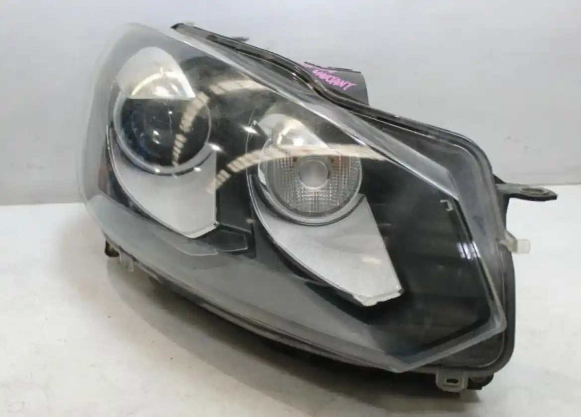 Used Volkswagen, Golf Right Headlamp Gen 6, Gti, Xenon Type, Chrome/Black, Non Daytime Running Lamp, 10/08-03/13 J0270 2011 – main images - All Good Parts