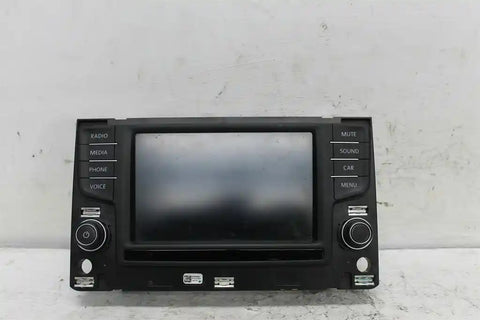 Volkswagen, Golf Stereo/Head Unit Display Screen 6.5In Non Sat Nav Type Gen 7 12/12 03/17