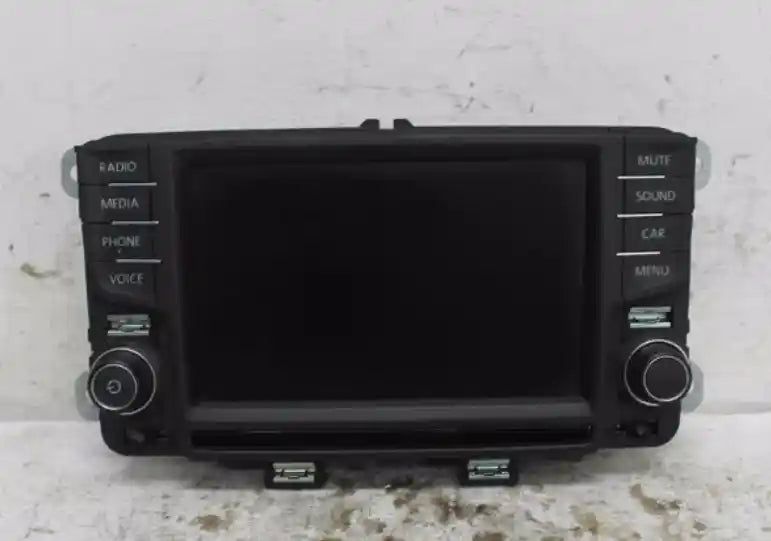 Used Volkswagen, Polo Stereo/Head Unit Display Unit 6.5In Composition Media Non Sat Nav Type 6R 05/10 09/17 2016 – image 1 - All Good Parts