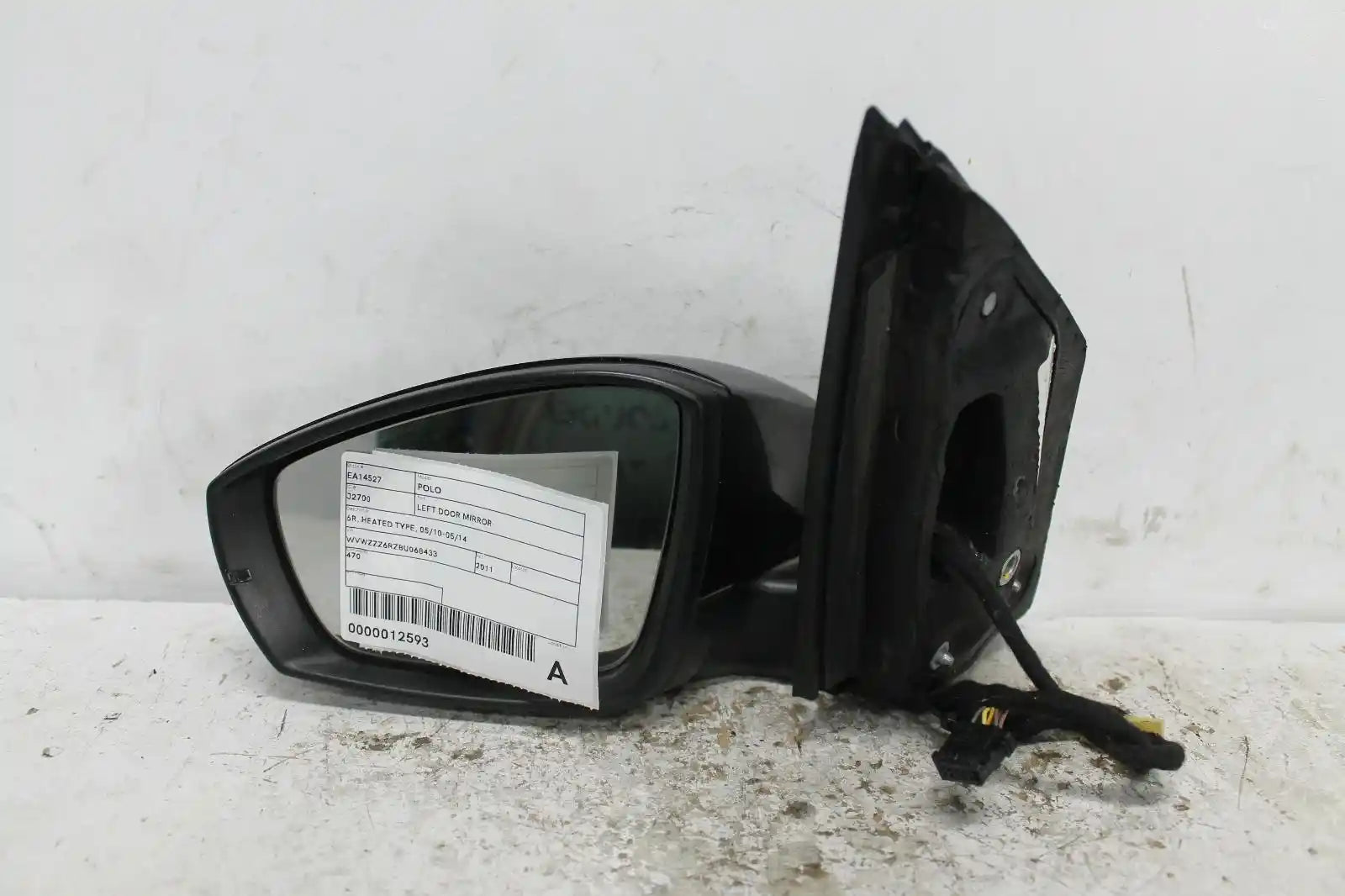 Used Volkswagen, Polo Left Door Mirror 6R Heated Type 05/10 05/14 2011 – main images - All Good Parts
