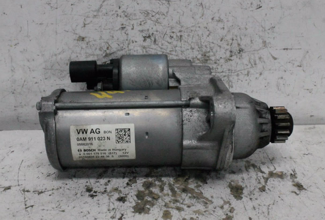 Used Volkswagen, Polo Starter Motor Petrol 1.2 Turbo 6R 05/14 09/17 2016 – main images - All Good Parts