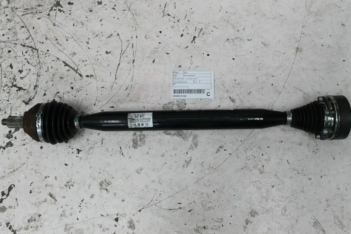 Used Volkswagen, Polo Right Driveshaft Auto T/M Petrol 1.2 6R 05/10 05/14 2011 – main images - All Good Parts