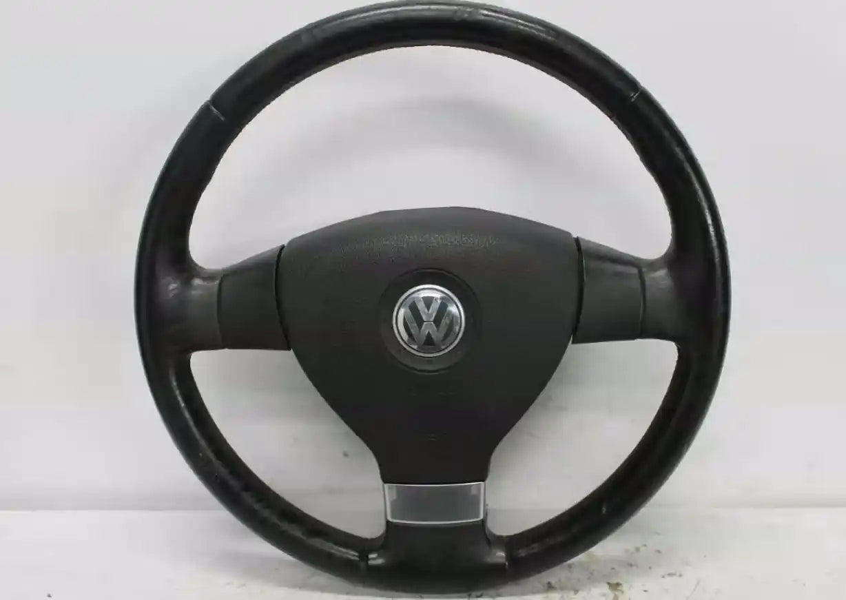 Used Volkswagen, Tiguan Steering Wheel Leather 5N Black 05/08 08/16 2008 – main images - All Good Parts