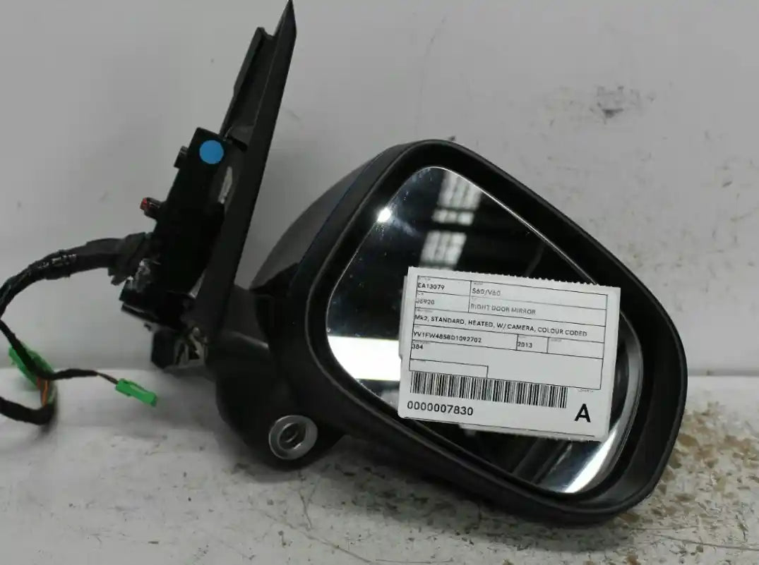 Used Volvo, S60/V60 Right Door Mirror Mk2 Standard Heated W/ Camera Colour Coded Type 12/10 12/18 2013 – image 1 - All Good Parts