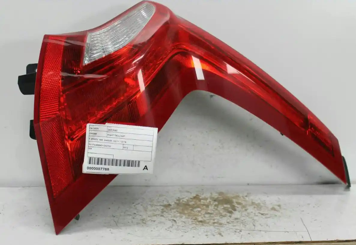 Used Volvo, S60/V60 Right Taillight F Series V60 Wagon 03/11 12/18 2013 – image 1 - All Good Parts