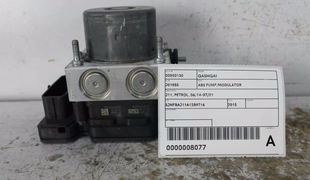 Used Nissan, Qashqai Abs Pump/Modulator J11 Petrol 06/14 07/21 2015 – image 1 - All Good Parts
