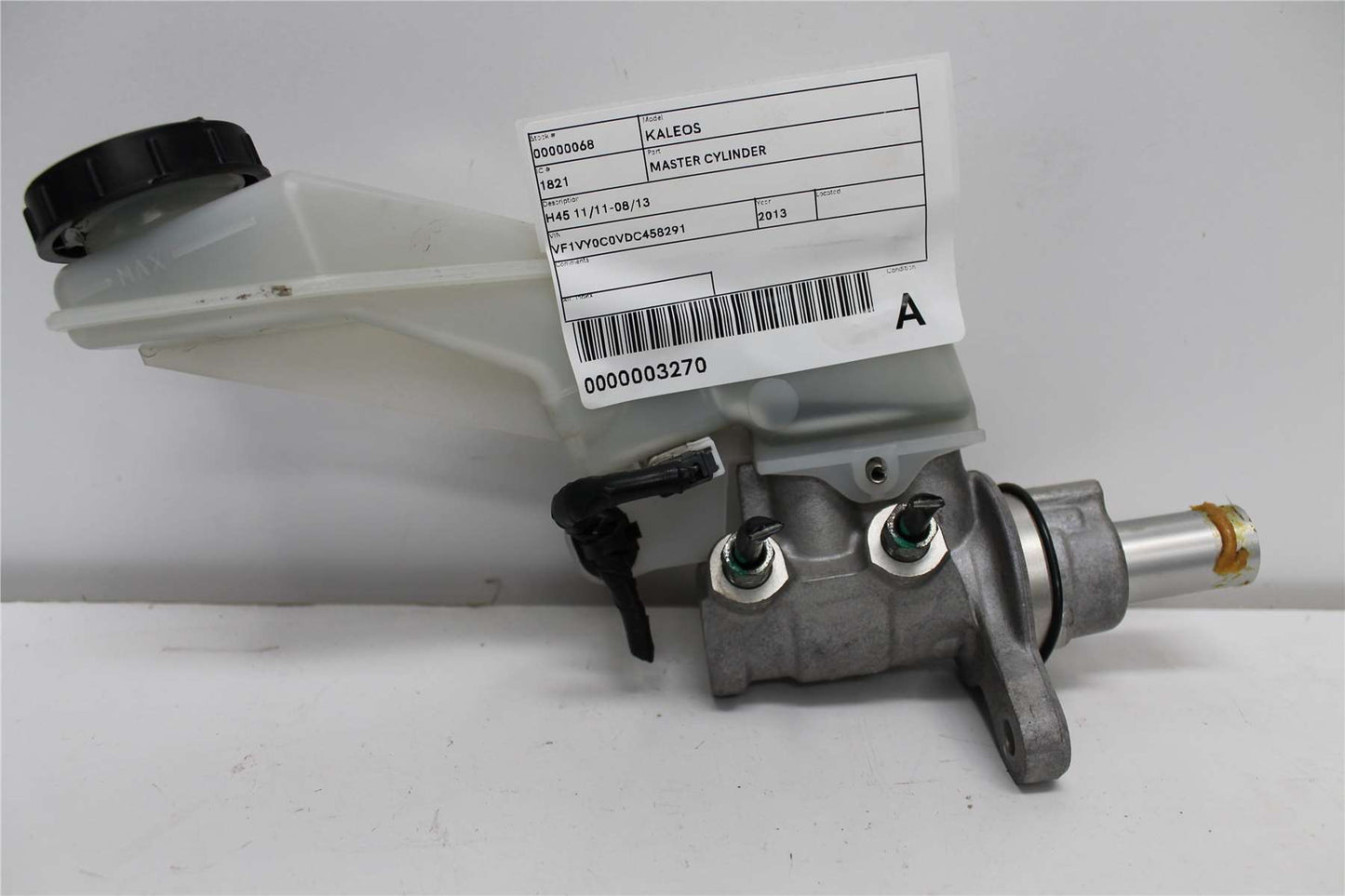 Used Renault, Koleos Master Cylinder H45 11/11 08/13 2013 – image 1 - All Good Parts