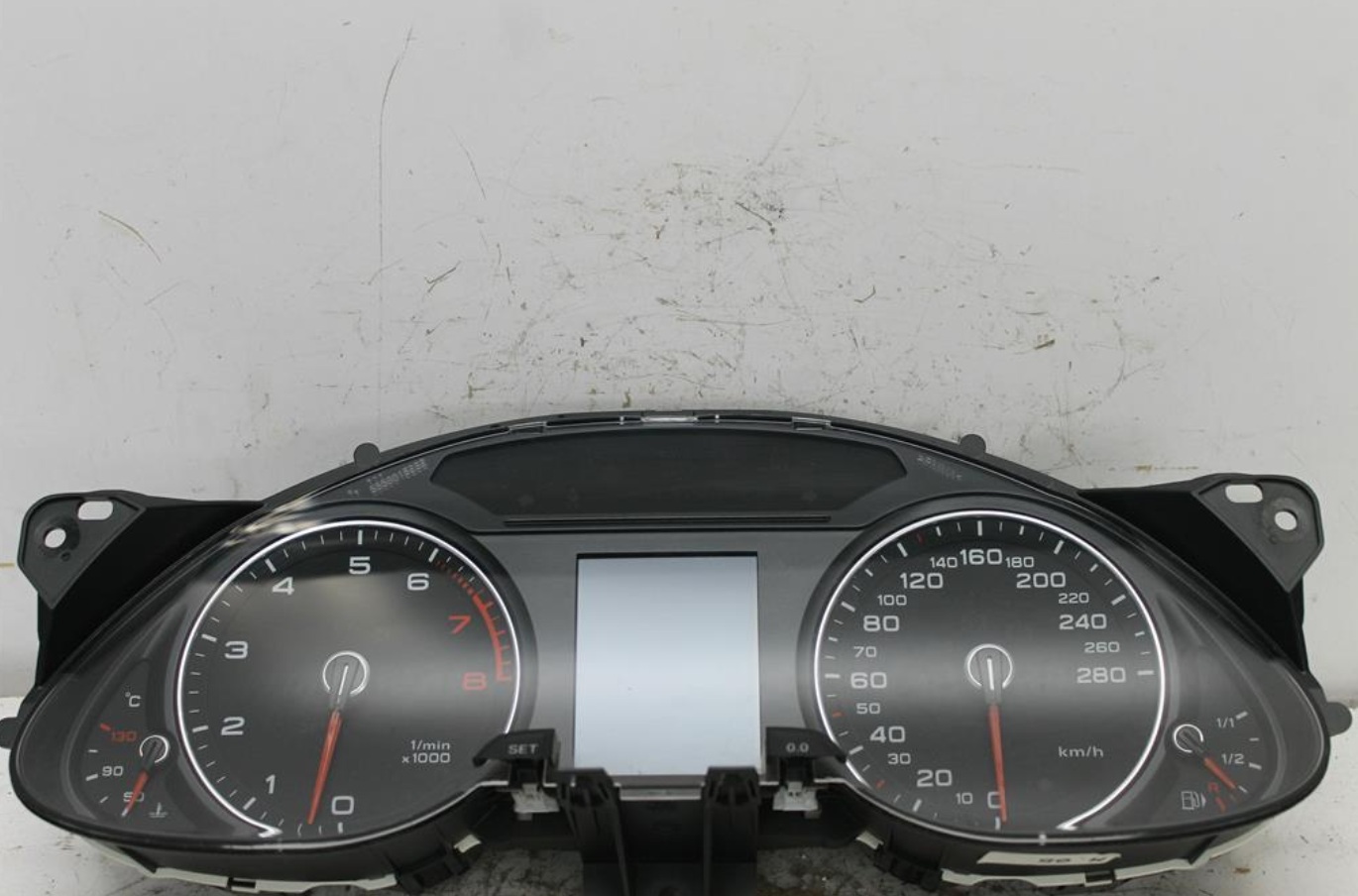 Used Audi, A4 Instrument Cluster A4 Petrol Auto T/M B8 8K 07/12 01/16 2012 – image 1 - All Good Parts